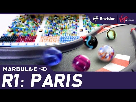 Marbula E Race 1 "Paris" - Marble Race by Jelle's Marble Runs & Formula E