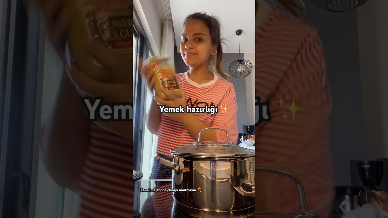 Yemek Hazırlığı ???? #yemek #yemektarifi #akşamaneyapsam #akşamyemeği #yemekyap #menu #hazırlık #vlog