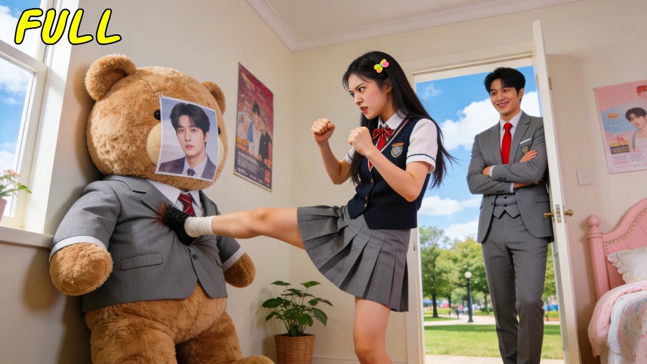 CEO Odia a su Débil Esposa—La Ve Golpear un Peluche como si Fuera Él! Se Enamora al Instante!