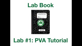 کتاب آزمایشگاه: آموزش PVA Lab