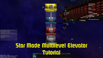 Star Made simple multilevel elevator tutorial