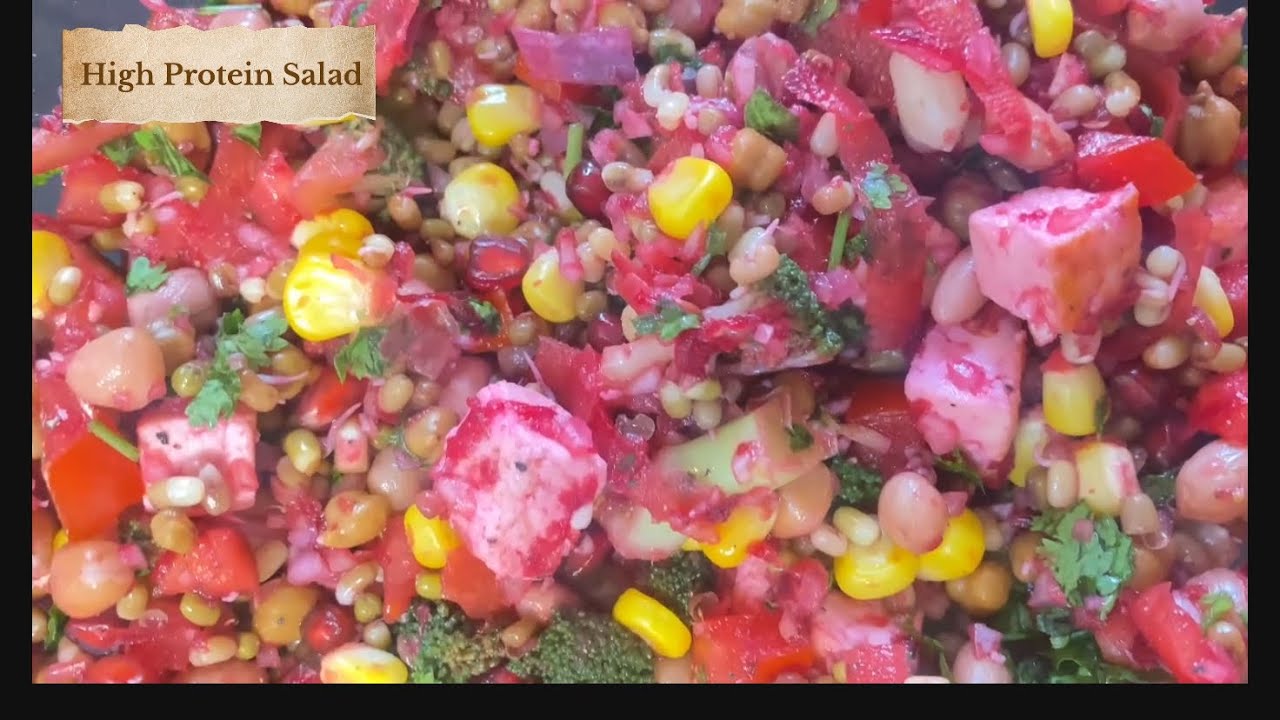 High Nutrition Salad, High Protein Salad