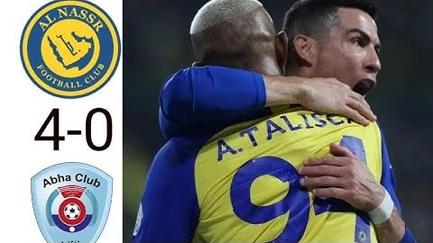 AL NASSR vs Abha 4-0 All Extended Highlights 2023