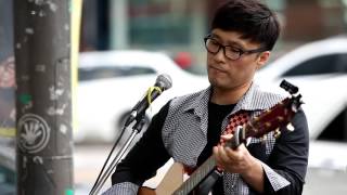 20160918 잊지말라0416 서명버스킹 @홍대입구역 8번출구