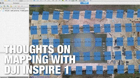 Aerial Maps Workflow w/ DJI Inspire 1, Maps Made Easy, Photoscan for Covering Smaller Areas