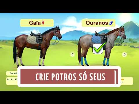 JOGANDO O NOVO JOGO DE CAVALOS PARA CELULARES