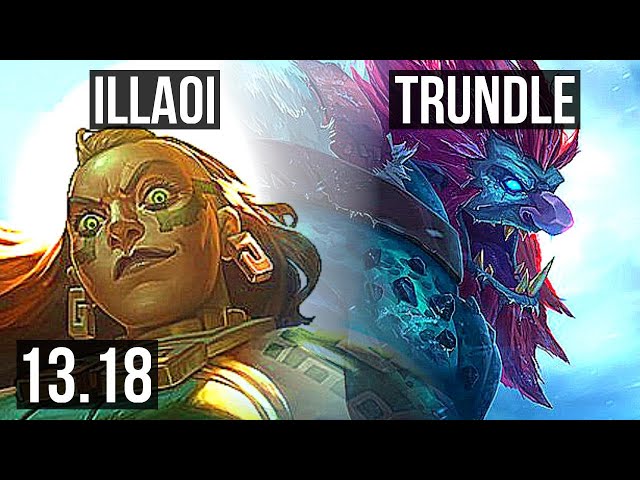 TRUNDLE vs ILLAOI (TOP), 800+ games, 9/3/15, 900K mastery