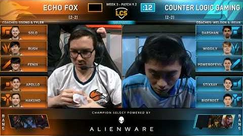 CLG vs FOX Counter Logic Gaming vs Echo Fox | Week 3 Day 1 | FULL | LCS Spring Split 2019