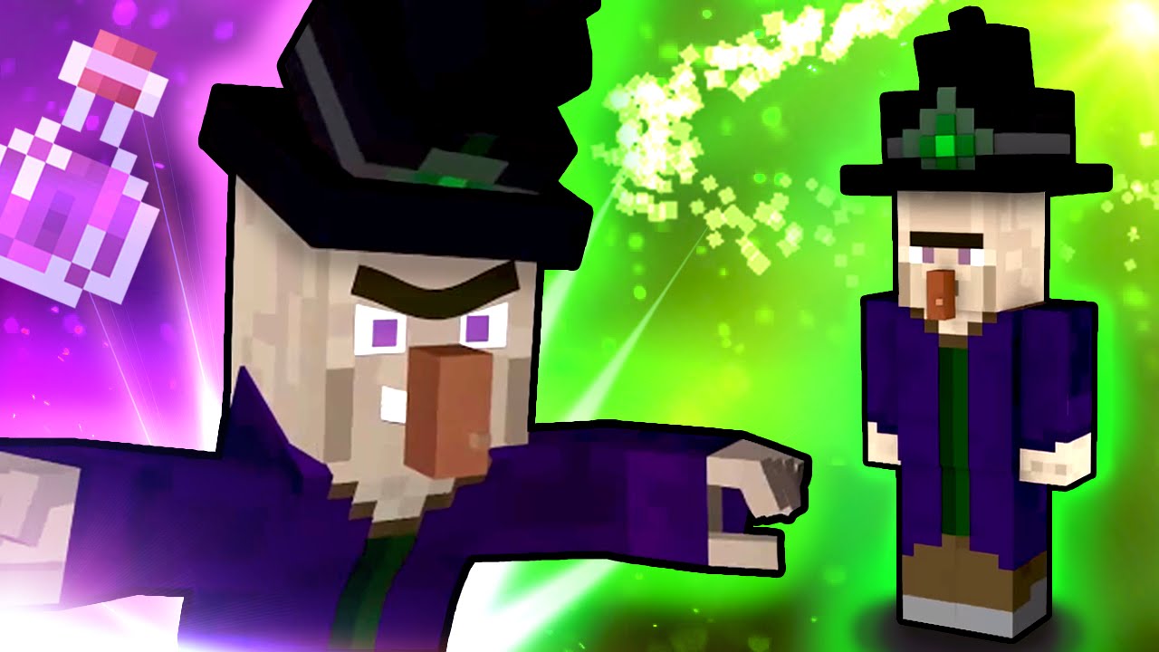 Everything You Need To Know About WITCHES In Minecraft! - YouTube