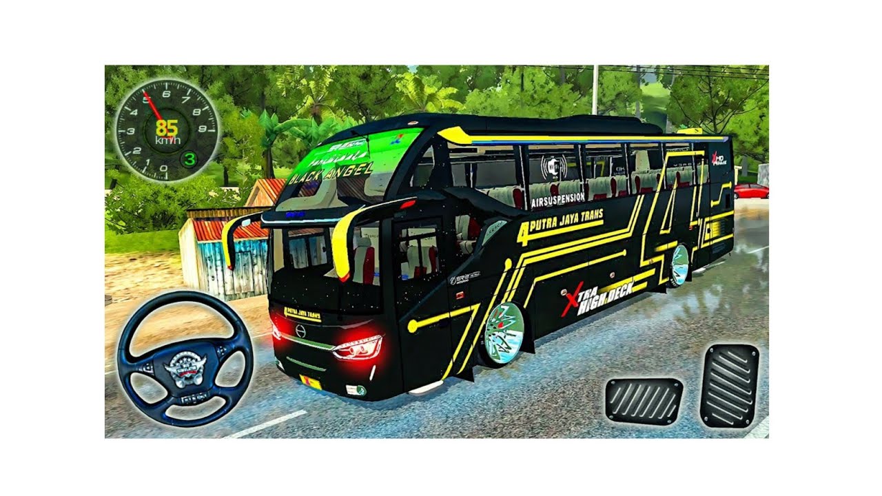 💥Bus Simulator Indonesia New Map Mod Best Android Gameplay Video