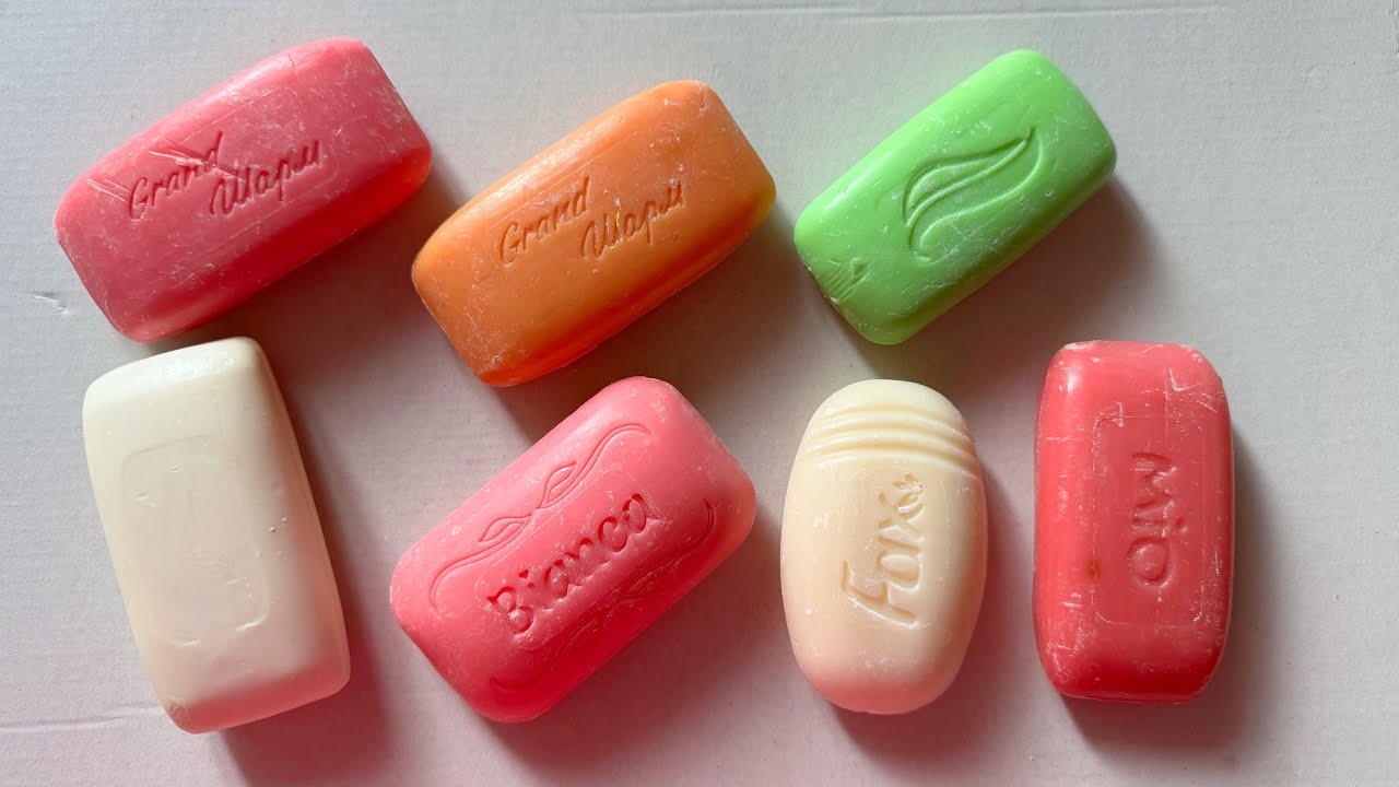 ASMR Soap catting/ Soap carving/ Резка мыла/ Asmr soap