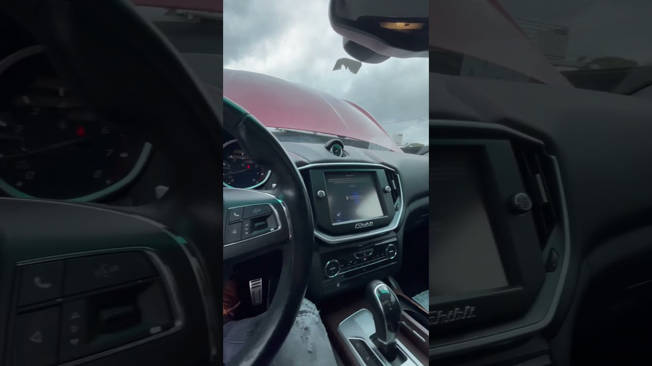 Maserati test drive in Miami #luxury #viral #shorts