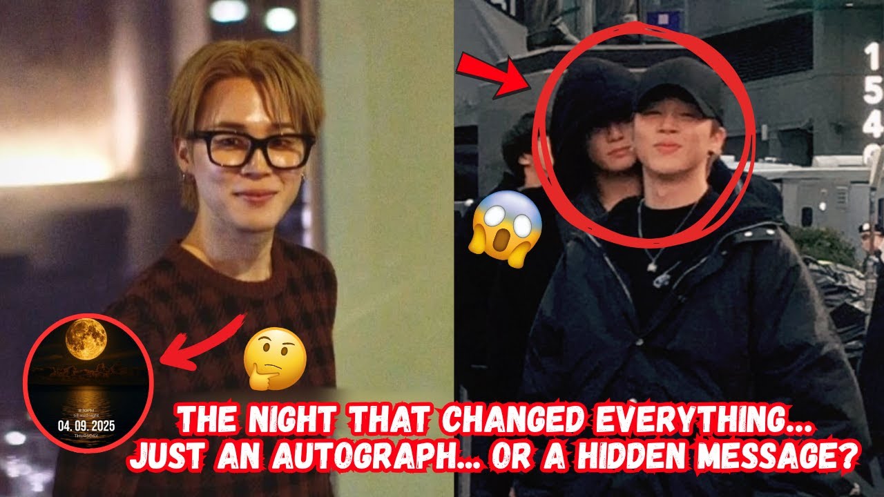 Был ли там Чимин? Раскрыта правда об автографе Чонгука в Итэвоне! 💥