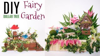 DIY DOLLAR TREE FAIRY GARDEN CRAFTS