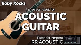 AMPERO / One / Mini / 2 Stomp | Acoustic Guitar Presets | patch RR ACOUSTIC