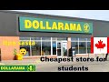 Dollarama | Cheapest store for students in 🇨🇦| Price range💲??|