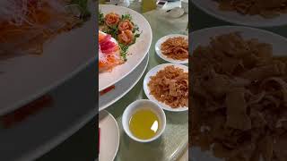 Peach Garden Menu Flamb Collagen Yuzu Ingot Lion Dance Yu Sheng Abalone Salmon Golden Cup shorts