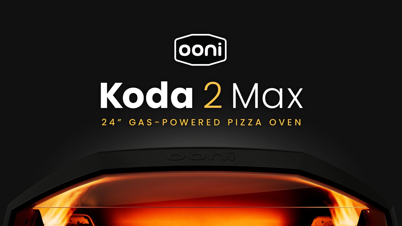 Introducing the Koda 2 Max, Ooni Pizza Ovens