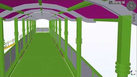 Pedestrian bridge by tekla