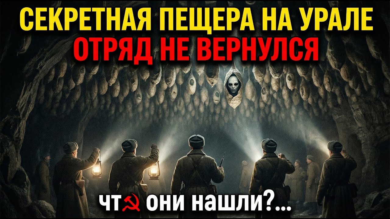 СЕКРЕТНАЯ ПЕЩЕРА НА УРАЛЕ. НКВД наткнулся на «КРЫЛАТЫХ ЛЮДЕЙ» | Мы думали это легенда