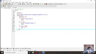Tutorial Penggunaan Array Satu Dimensi Dev C++