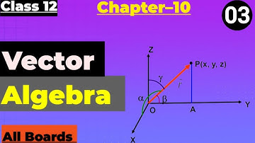 Dot Product (Scalar) of Two Vectors Class 12 Maths | Chapter 10 Vector Algebra | #video