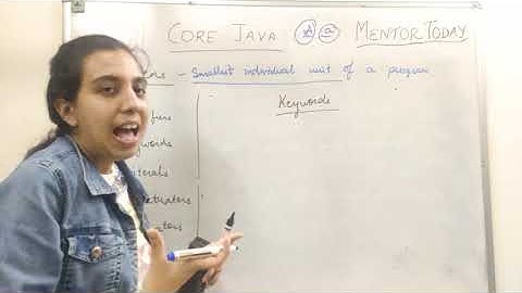 Java Keywords Lesson 3 ICSE Computers MentorBrains