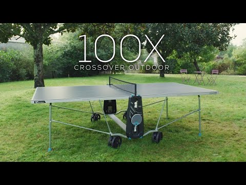 Affordable and yet well made, the 100X table enables as many people as possible to enjoy the pleasures of table tennis. It is compact, easy to move with its ...