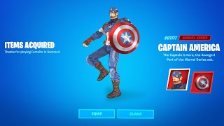 HOW TO GET CAPTAIN AMERICA SKIN IN FORTNITE! (NEW)