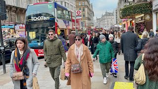 England, Central London Evening Walk | Relaxing Walking tour in West End London [4K HDR]