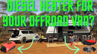 Cheap Diesel Heater - First Impressions/ Install - off grid adventure van 