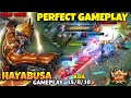 PERFECT GAMEPLAY HAYABUSA TANPA MATI ‼️BUILD TERSAKIT HAYABUSA