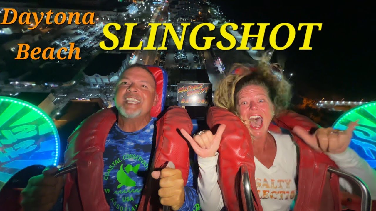 😁 WOULD YOU DO IT?!  Salty Couple TOO EXCITED 300 MPH #Slingshot🤙#Daytona Don't Listen to Operator