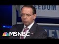 FBI Doesn't Open Investigations For Political Reasons | Morning Joe | MSNBC