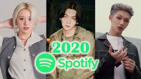 TOP 50 MOST STREAMED 2020 ALBUMS BY KPOP ACTS ON SPOTIFY