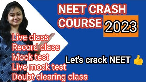 NEET CRASH COURSE 2023|NEET UG 2023 Application form fillup details|NEET UG 2023 form fillup
