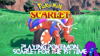 Playing POKEMON SCARLET For The 1st Time