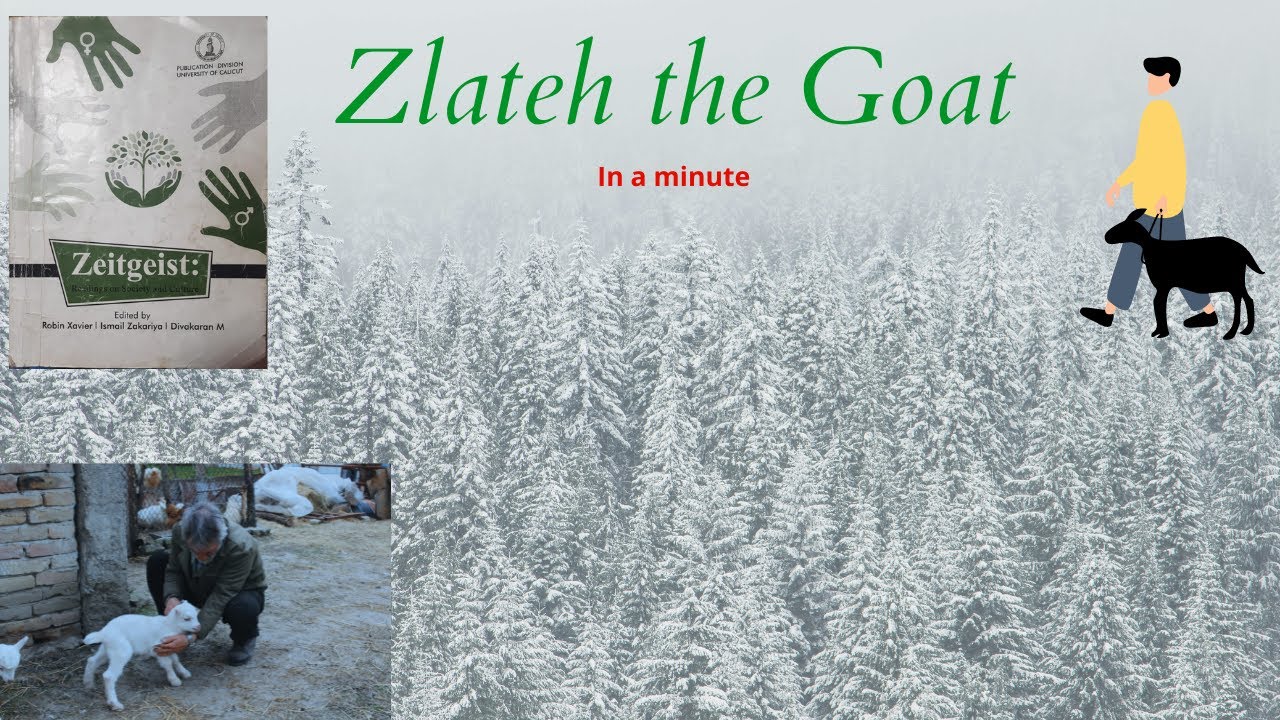 A Unique HumanAnimal Bonding Zlateh the Goat Zeitgeist in a Minute