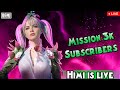 MISSION 3K SUBSCRIBERS 🫶🏻 BGMI LIVE W HIMI IS LIVE ❤️ #bgmi #bgmilive #shortsfeed #livestream #live