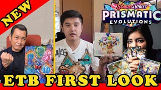 Prismatic Evolutions Elite Trainer Box Surprised Me... | ETB FIRST LOOK