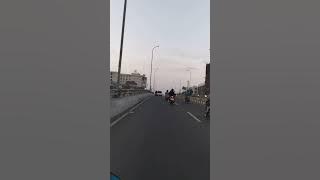Video mentahan otw naik motor sore hari