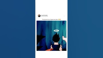 The Dynamic Duo Vegeta and Goku. 😂🔥 #shorts #anime #dbs #trending
