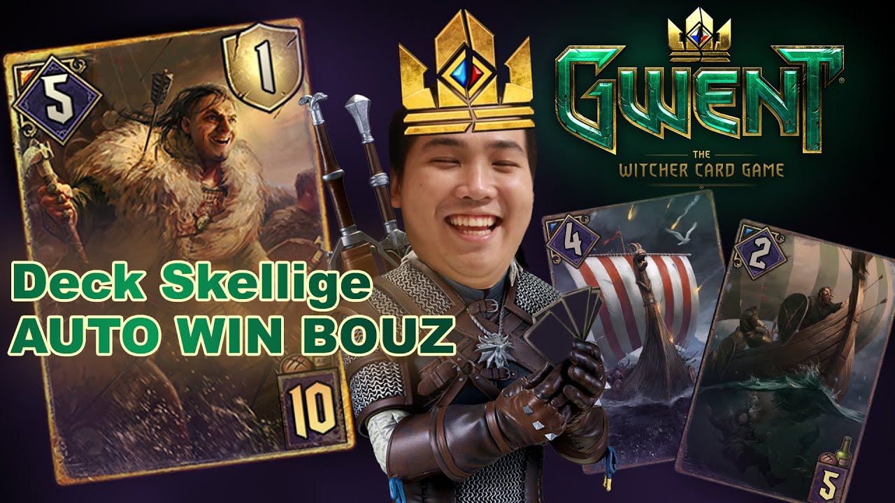AUTO WIN GWENT! Deck Skellige, Kapal Bantai Segala Bangsa Part 2