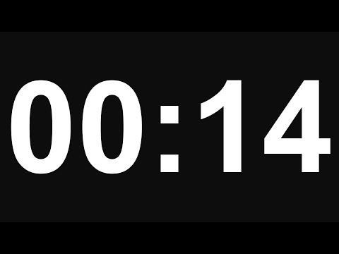 14 Second Timer - No Alarm - 8K