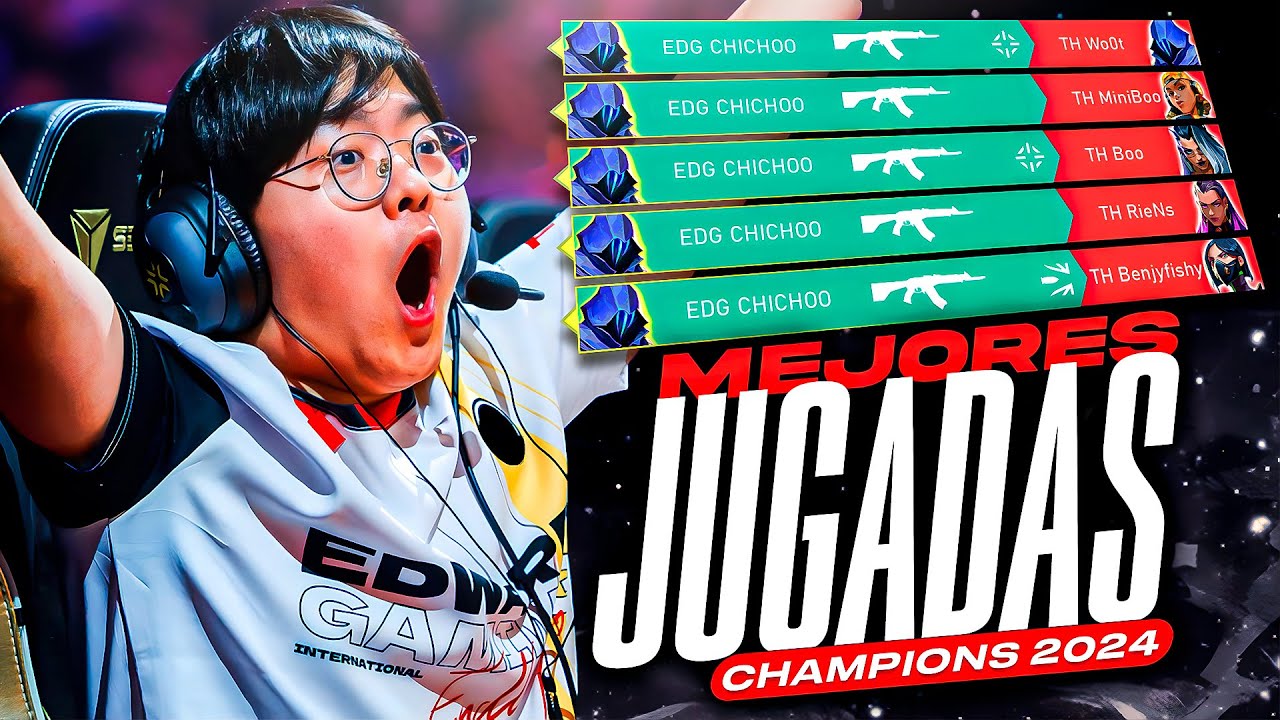 LAS MEJORES JUGADAS DE VCT CHAMPIONS 2024 | Heretics Mixwell