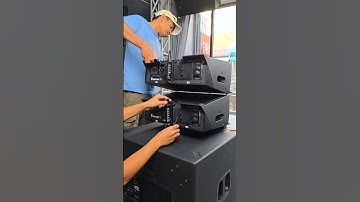 JBL SRX900-serie digitale line-array professionele luidsprekers | Geluidstest