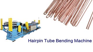 Long Copper Hairpin U Return Tube Bender Machine