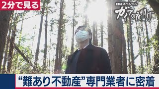 2021/3/9OA　 ニッポンの山は“宝の山”！？“難あり物件”専門業者 リライトに密着【2分で見るガイアの夜明け】