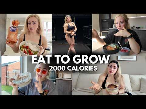 Realistic Full Day of Eating to Grow | Upper Day | Natural Bodybuilding