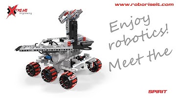 Meet the Spirit EV3 robot!